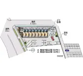 ★手数料０円★津山市小田中　月極駐車場（LP）